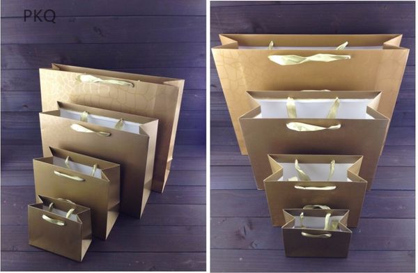 

24pcs wholesale gold/black/red paper bags with handles mini gift bag small wedding bag for gift/candy party wrapping supplies