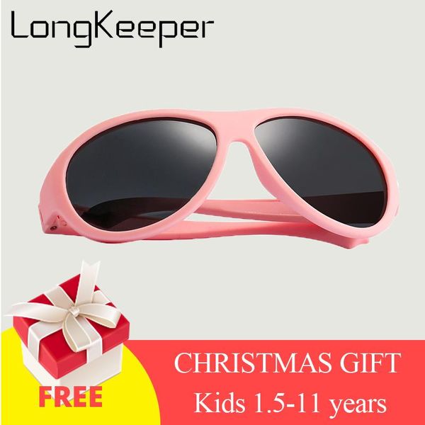 

kids sunglasses brand baby girls sunglass polarized children sun glasses flexible safety frame uv400 birthday christmas gifts tekgs, Blue