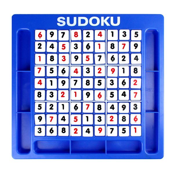 Номер Sudoku Board Game Kids Intelligence Toy Logical мышление, обучение арабских номеров головоломки Toys Desk Dest Games