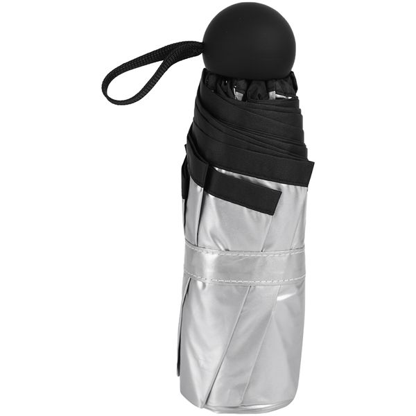 

sun mini umbrella female small portable sunsn uv super light 5 folding sunshade silver coating sunsn umbrella