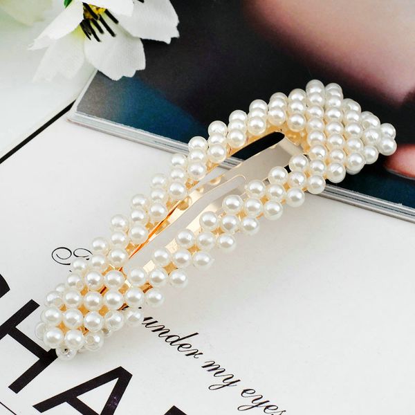 

большая жемчужина клип барретт hairclip шпильки pearl white клипы крошка волос accessori per capelli perlati per matrimoni dressing2020 vuka