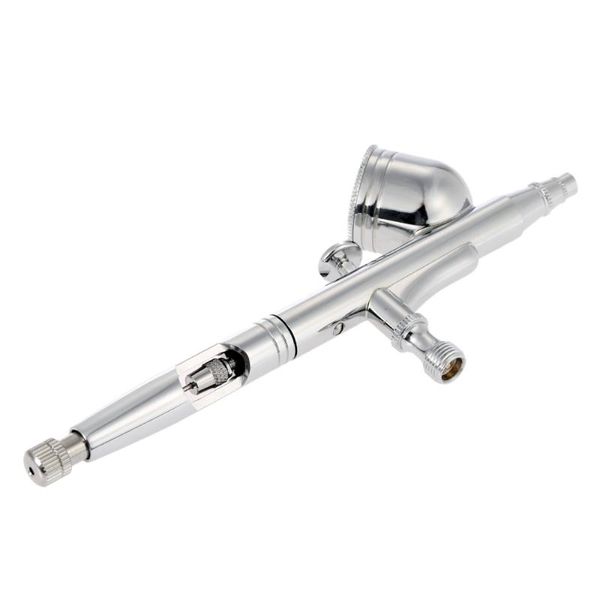 

professional gravitation feed dual action spray gun airbrush air compressor kit for art painting manicure
