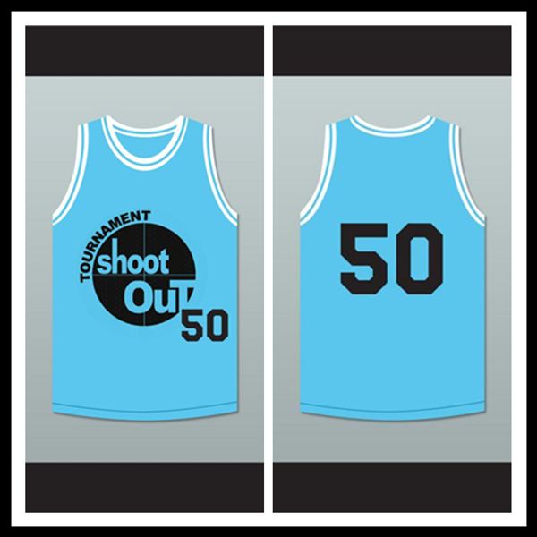 

Light Blue Tournament Shoot Out Basketball Jersey Above The Rim