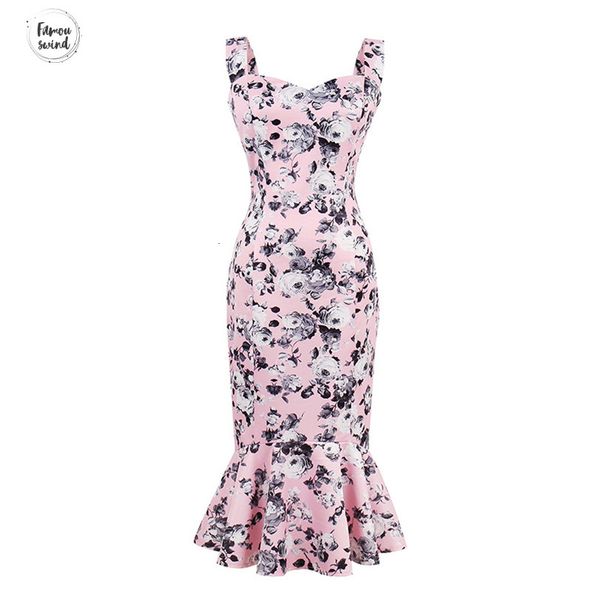 

женщины русалка платье bodycon женские девушки летние платья без рукавов без бретелек цветочные винтажные платья вечера розовые розы печати, Black;gray