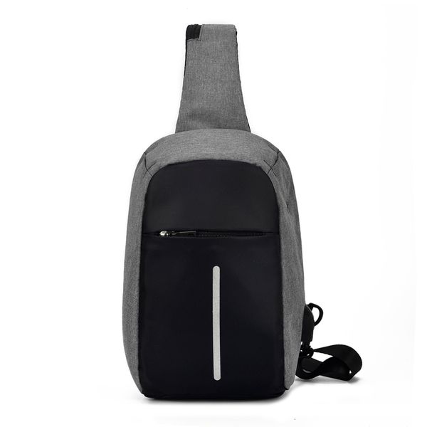 

men and women creative chest bag fashion outdoor leisure multi-function stereo anti-theft small bag ing