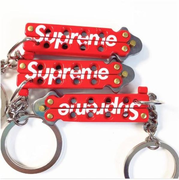 

judyclothes sup butterfly key chain small knife car keys pendant 15ss