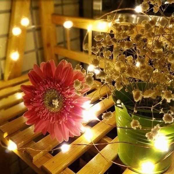 

battery box led copper decorative light string christmas decoration balloon light always bright 2 box colorful indoor outdoor