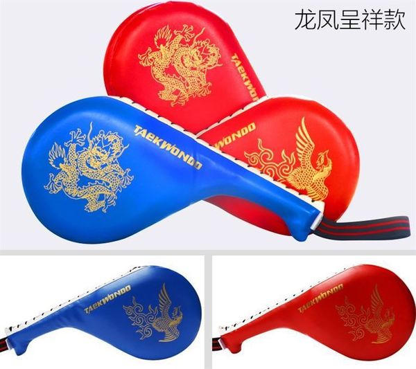 

new products taekwondo boxing sanda foot target punch mitts training handle feet rake useful product children tai quan dao