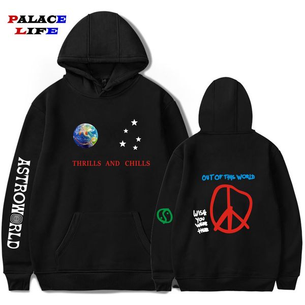 

2019 new letter printing hoodie sweatshirt men women autumn winter streetwear hip hop hoodies sudadera hombre, Black