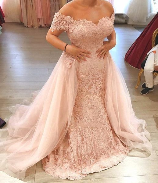 

classic long evening dresses lace tulle formal party prom dresses off shoulder mermaid prom gowns gala jurken, Black;red