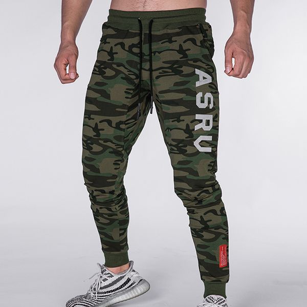 

men's spring autumn asrv new casual long sports pants loose breathable printing male training trousers size m-3xl, Black