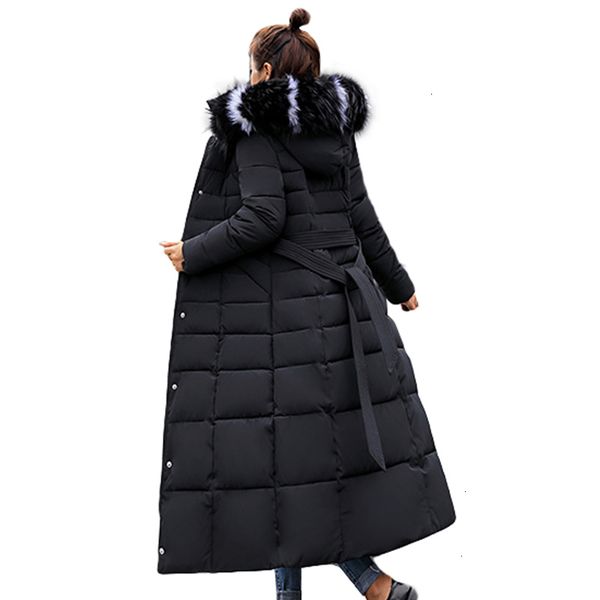 

женщины зимних пальто женщин parka женщина пальто куртки длинной мода зимняя куртка женщина толстого parka женского тонкий fur теплых пальто, Black