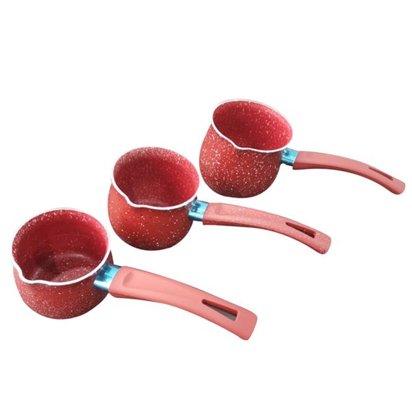 

mini single handle milk jugs anti-scalding ceramic coffee pot non-stick coating milk pan coffee milk jug coffeeware kitchen