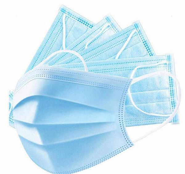 

маски для лица 3 слоя 95% доказательство рот маски для лица mouthnon тканые earloops 20 50 1pcs