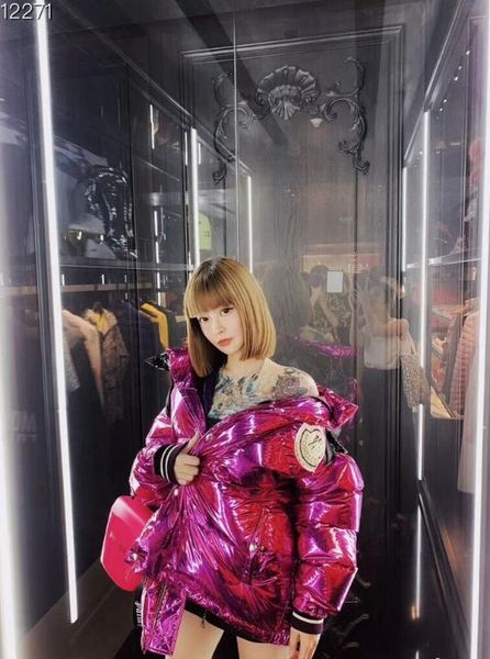 2019 Женские Зимние Пальто Женские Тонкие Молния С Капюшоном Высокого Качества Гля