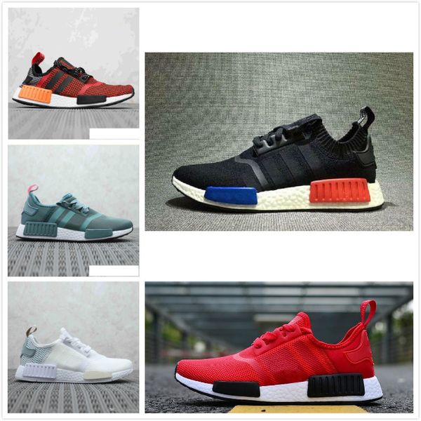 

nmd r1 v2 мужчины женщины ядро тройной черный carbon metallic gold silver og обувь белый oreo синий человека гонки бред кроссовки кроссовки, Black