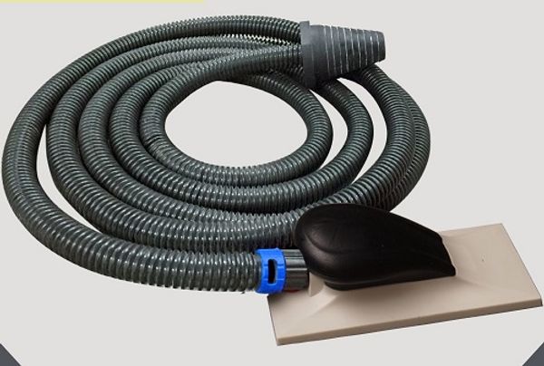 

70x125mm--198mm with 5m pipe auto tool dust dry dust suction type hand push plate, polishing tool, collecting hand