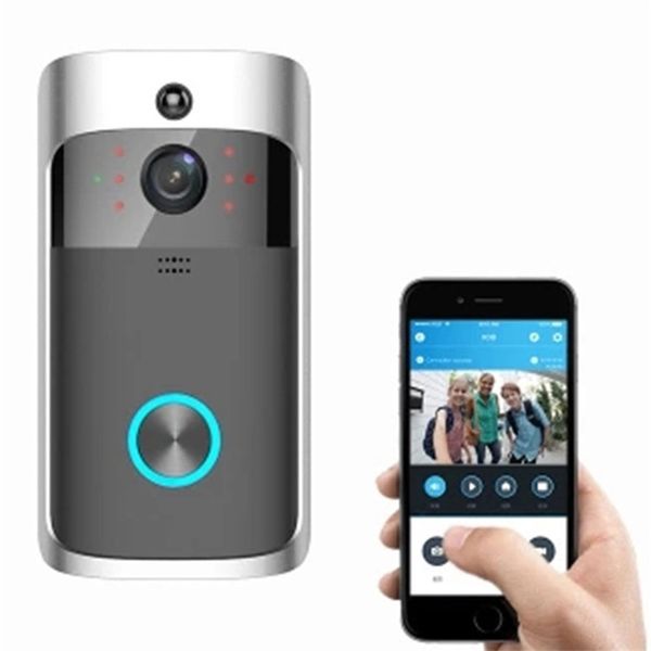 

смарт-беспроводной безопасности wifi дверной звонок hd 720 p видео домофон запись видео-телефон двери дистанционного домашнего мониторинга в