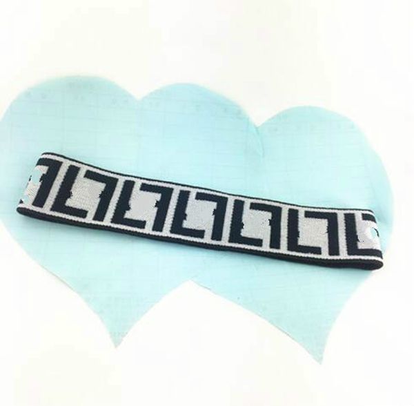 

new headband for women and men greed and red striped hair bands head scarf for women girl headwraps headbands