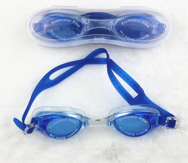 

professional safety children anti-fog goggles waterproof swimming glasses with ear plugs kids baby swim eyeglasses