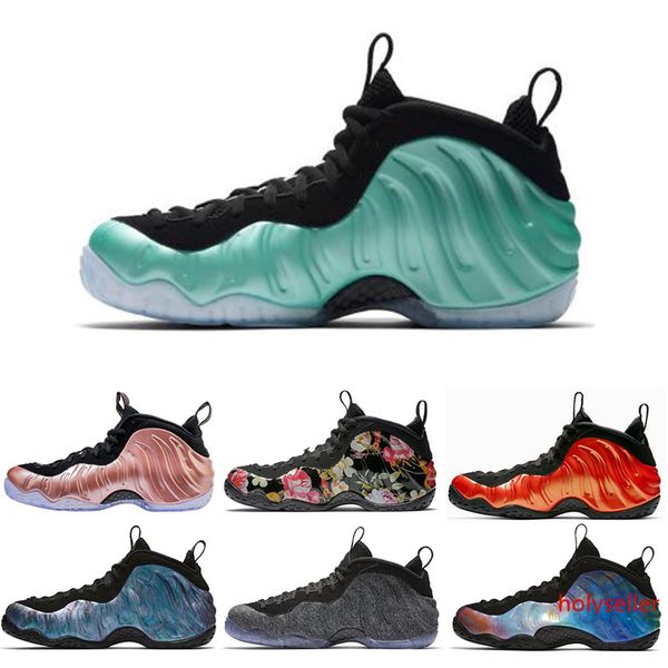 

mens basketball shoes penny hardaway habanero red alternate galaxy element rose floral gold trainers sneaker shoes size 40-47