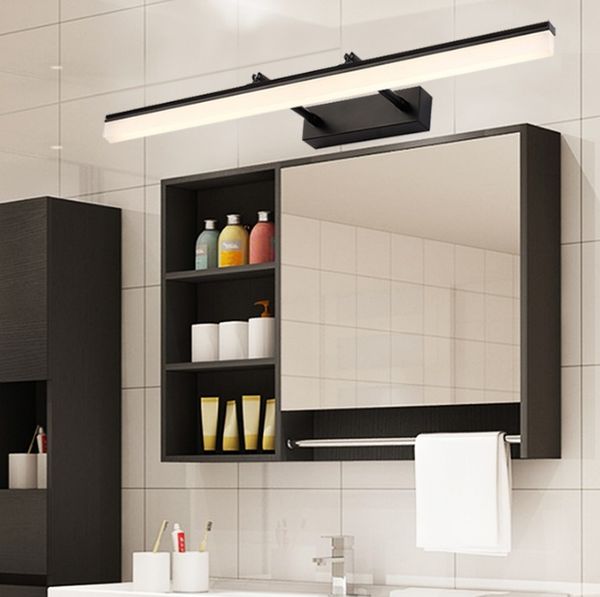 Modern Bathroom Led Vanity Light Wall Lamp Indoor Bedroom Black