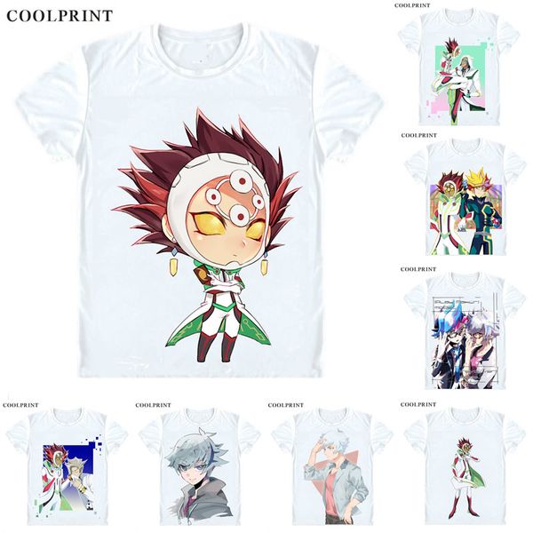 

kougami ryouken varis t shirt yu-gi-oh vrains dragon firewall faiya wouru men casual tshirt premium t-shirt printed short sleeve shirts, White;black