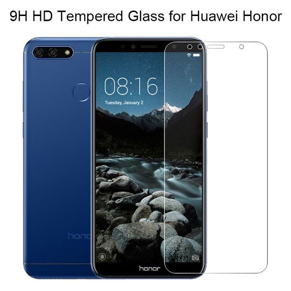 

screen protector film on honor 7a 7c pro phone tempered glass for huawei honor 7c aum l41 protective glass for honor 7a dua l22