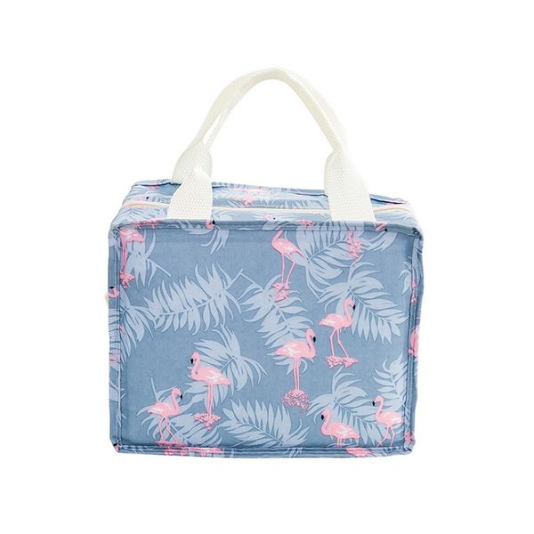 

travel cooler tote insulated children lunch bag, Blue;pink