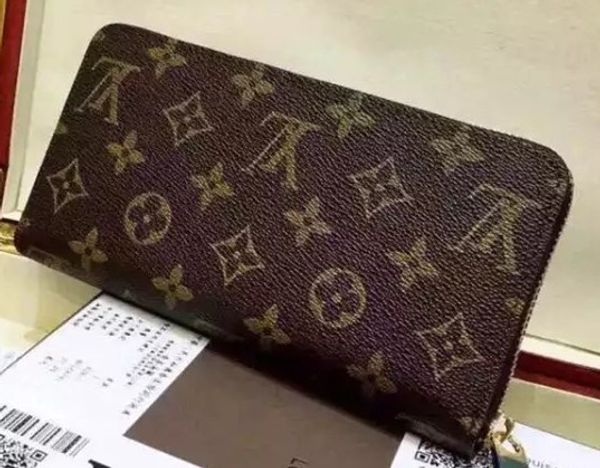 

Самые продаваемые производители оптом! Девять цвет бренда моды на одной молнии дешевые роскошные дизайнерские дамы пу кошелек кошелек мужской длинный sectio