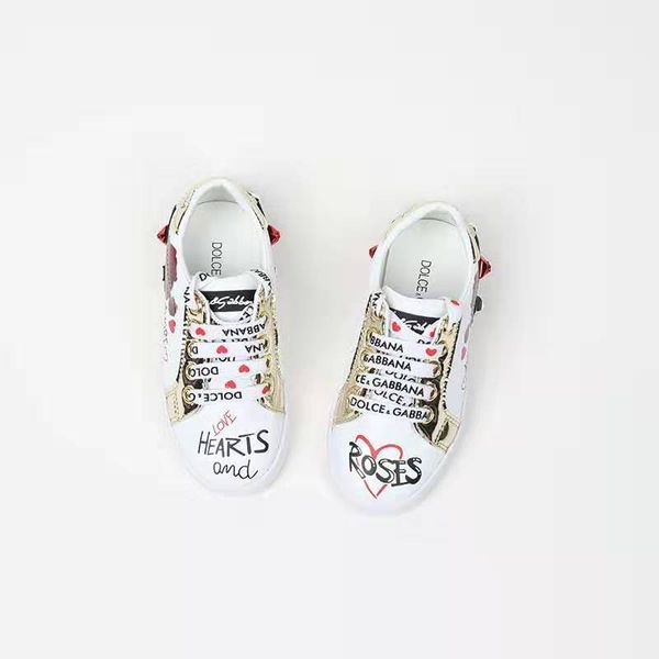 

белый девушка обуви натуральная кожа вамп теннис тренер кроссовки высокое качество мальчик спортивная обувь малышей ес 26-35 молодежь мальчи, Black