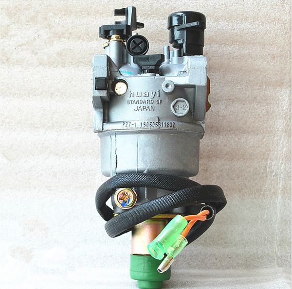 Карбюратор ж/ электромагнитный автоматический дроссель для Honda GX390 188F бесплатная доставка 5 кВт генераторная карбюратор 6,5 кВт генератор карбюратор