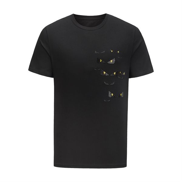 

mens designer t shirts fashion mens clothing summer casual streetwear t shirt cotton blend crew neck short sleeve.mm1, White;black