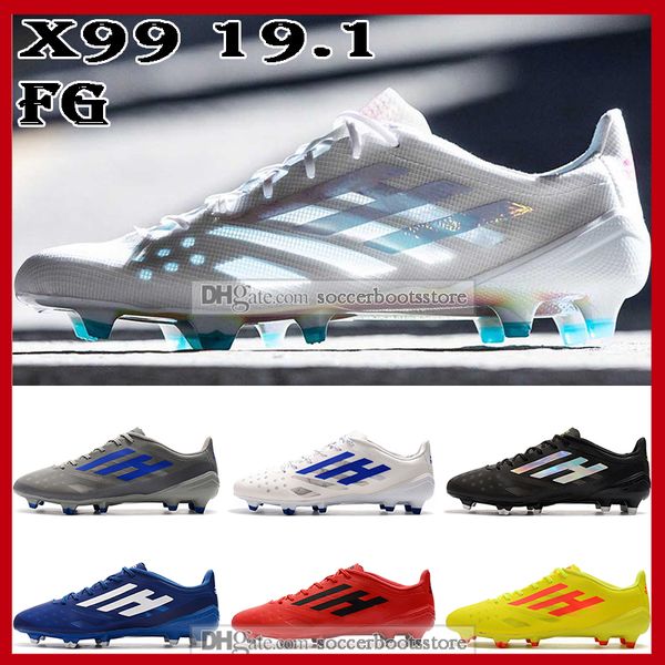 

new mens low ankle football boots x99 19.1 fg soccer shoes x 19.1 speedframe x19.1 speed frame fg soccer cleats, Black