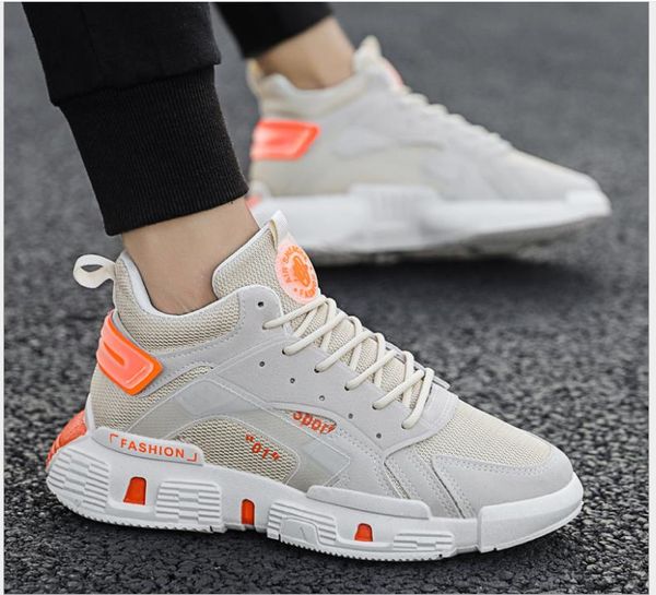 

men's shoes 2019 breathable casual shoes, Black