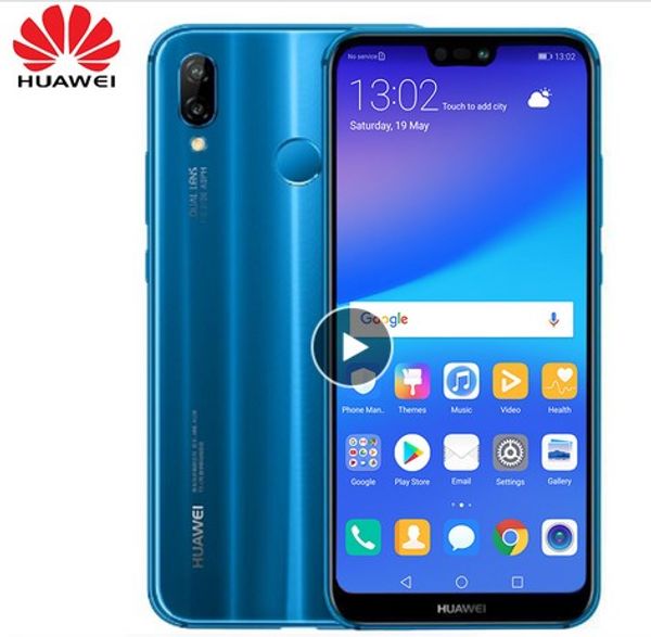 

International firmware huawei nova 3e p20 lite 4g lte cell phone android 8 0 5 85 inch 2280x1080 4gb ram 128gb rom face id 24 0mp fm