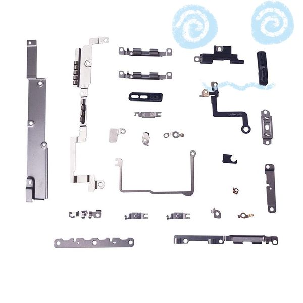 

10set compatible for iphone x replacement full set small metal internal bracket kits delivery