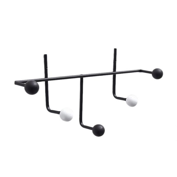 

home entrance door wall iron key hanger cloakroom wall creative clothes hook decoration