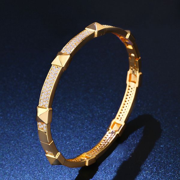 

women 18 kk gold plating dubai gold bangles bracelets for women jewelry, Black