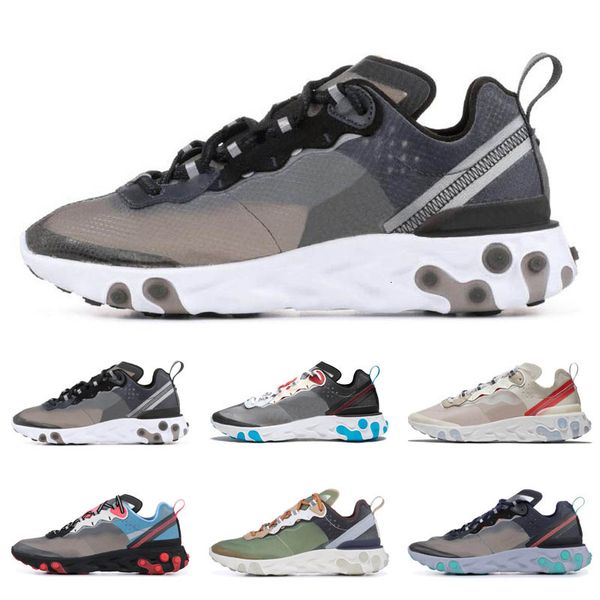 

2019 react element undercpver x upcoming men fashion designer women shoes running sports sneakers