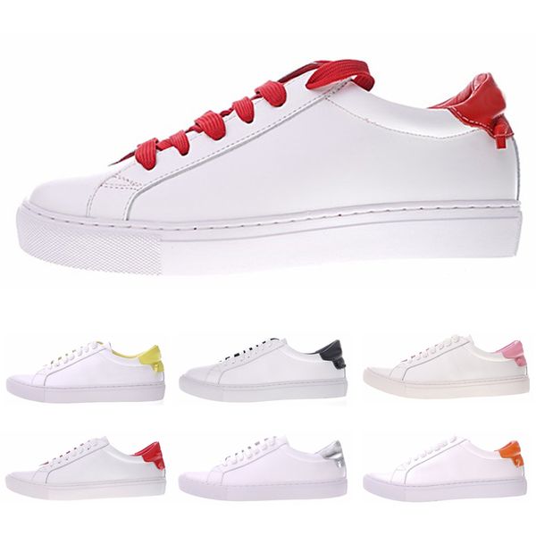

With Box 2019 Low Top Lace Up Sneakers Womens Designer Shoes White Black Leather Casual Shoes Fashion Luxury Mens Sneakers Size 35-44