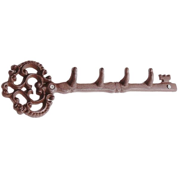 

1pc creative metal retro vintage classic key shape wall hooks key holder coat hanger home decor