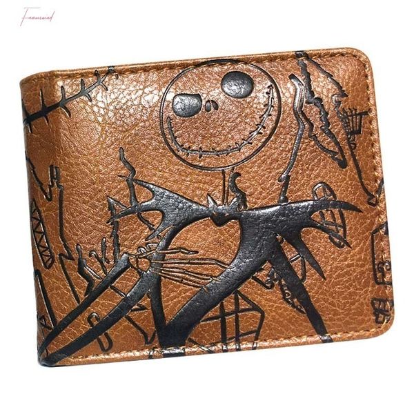 

wallet men undertale nightmare before christmas wallet with zipper coin pocket credit card slot new drop shipping, Red;black