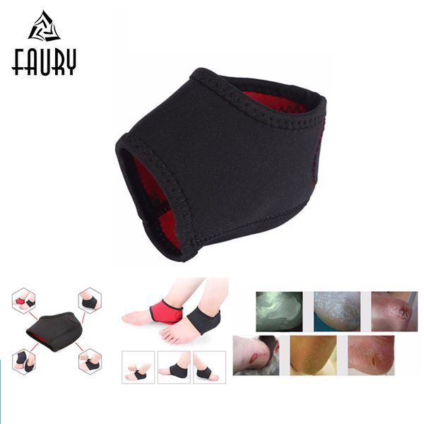 

1 pair ankle support pad protector pressure anti-rotation elastic breathable ankle brace breathable insole foot care, Black