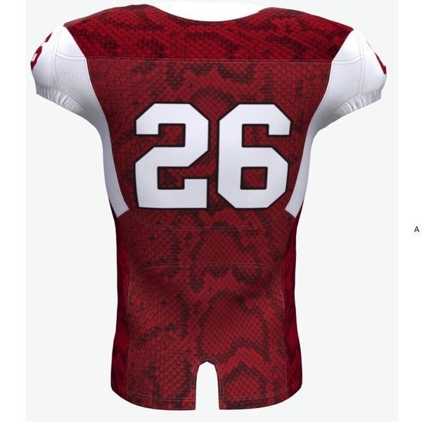 

2019 mens new football jerseys fashion style black green sport printed name number s-xxxl home road shirt afj00245b1u, Black;red