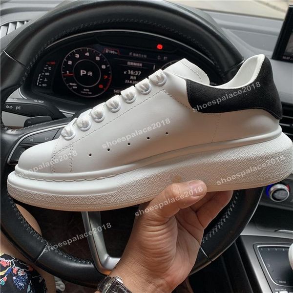 

fashion luxury classic casual shoes platform leather trainer mens womens navy snake skin 3m sneakers velvet chaussures with box