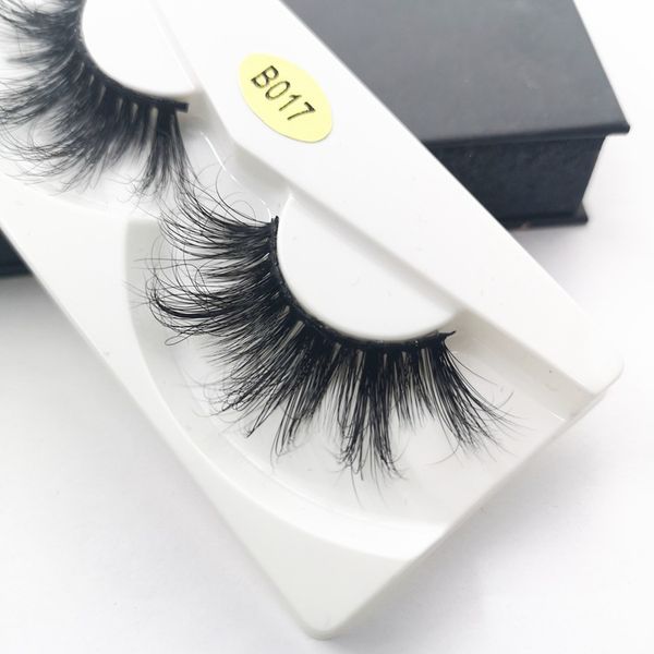 100% Real Mink Cílios Cílios Postiços Crisscross Natural Handmade Volume Macio Comprimento 25mm Maquiagem 3D Mink Lashes Extensões de Cílios Beleza