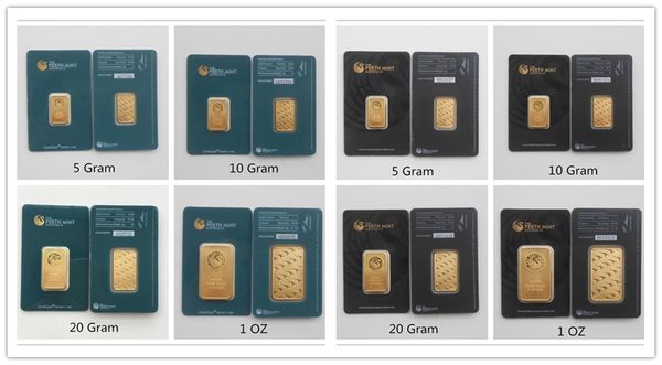 

new australia the perth mint gold plated bar new wholesale copy gold bar ing