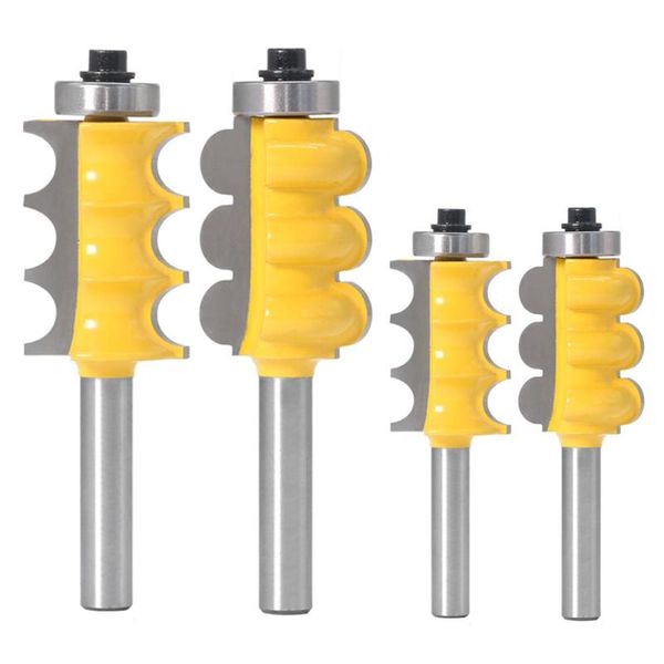 

8mm handle three bead /three ball ornament drill bits carpenter wood cutter woodworking milling tool portable drilling tools