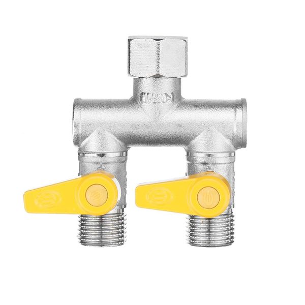 

1/2inch brass faucets standard connector washing machine quick connect fitting pipe connections threaded tap connectors tools